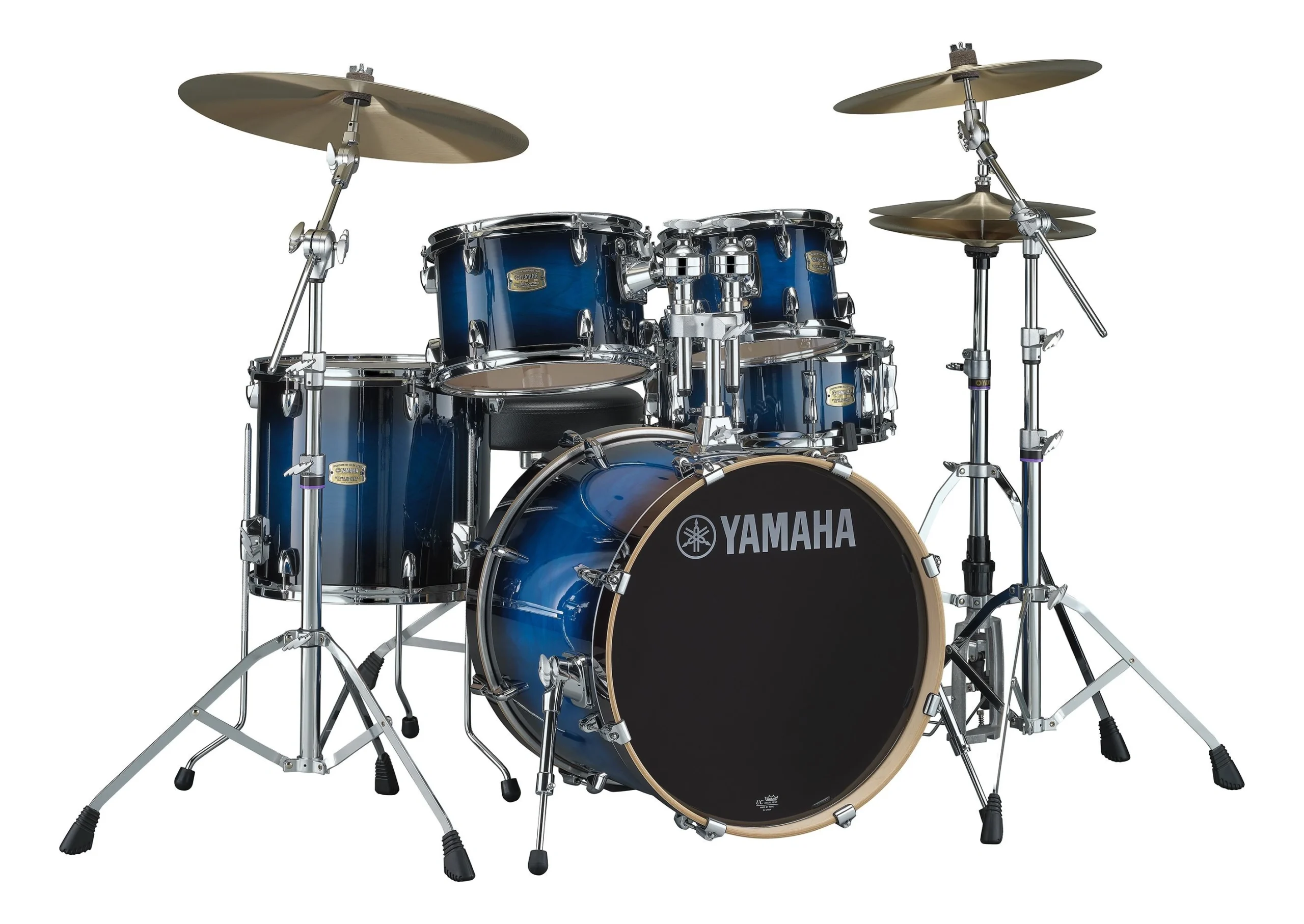 Batería acústica Yamaha Stage Custom alquiler concierto Barcelona